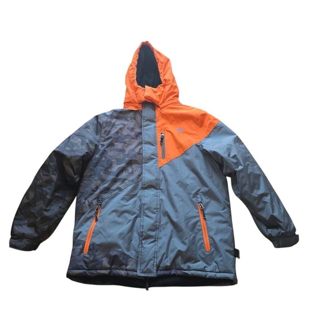 RBX youth boys Sz XL gray orange snow jacket